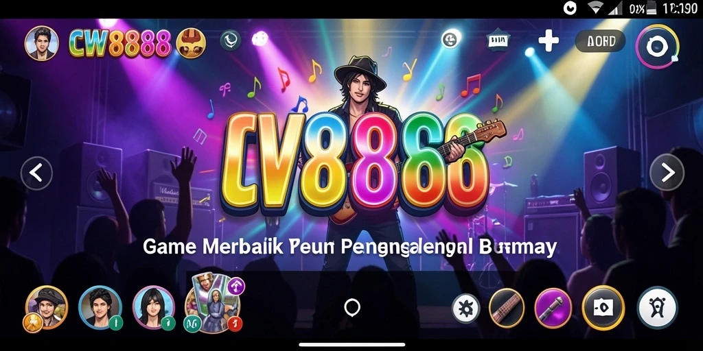 Screenshot CW8888 yang menunjukkan gameplay seru dan interaktif.