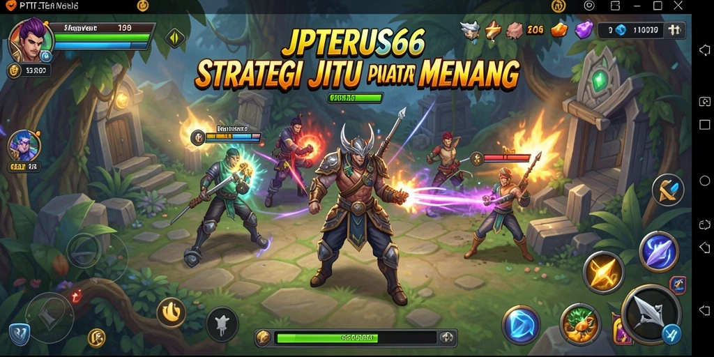 Tampilan gameplay JPTERUS66 yang mengasyikkan dan penuh strategi.